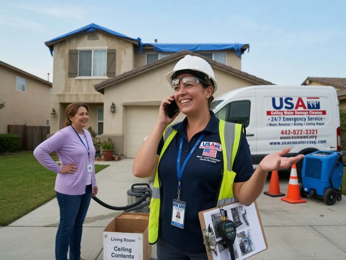 Ceiling Water Damage Restoration Murchison, TX FAQs